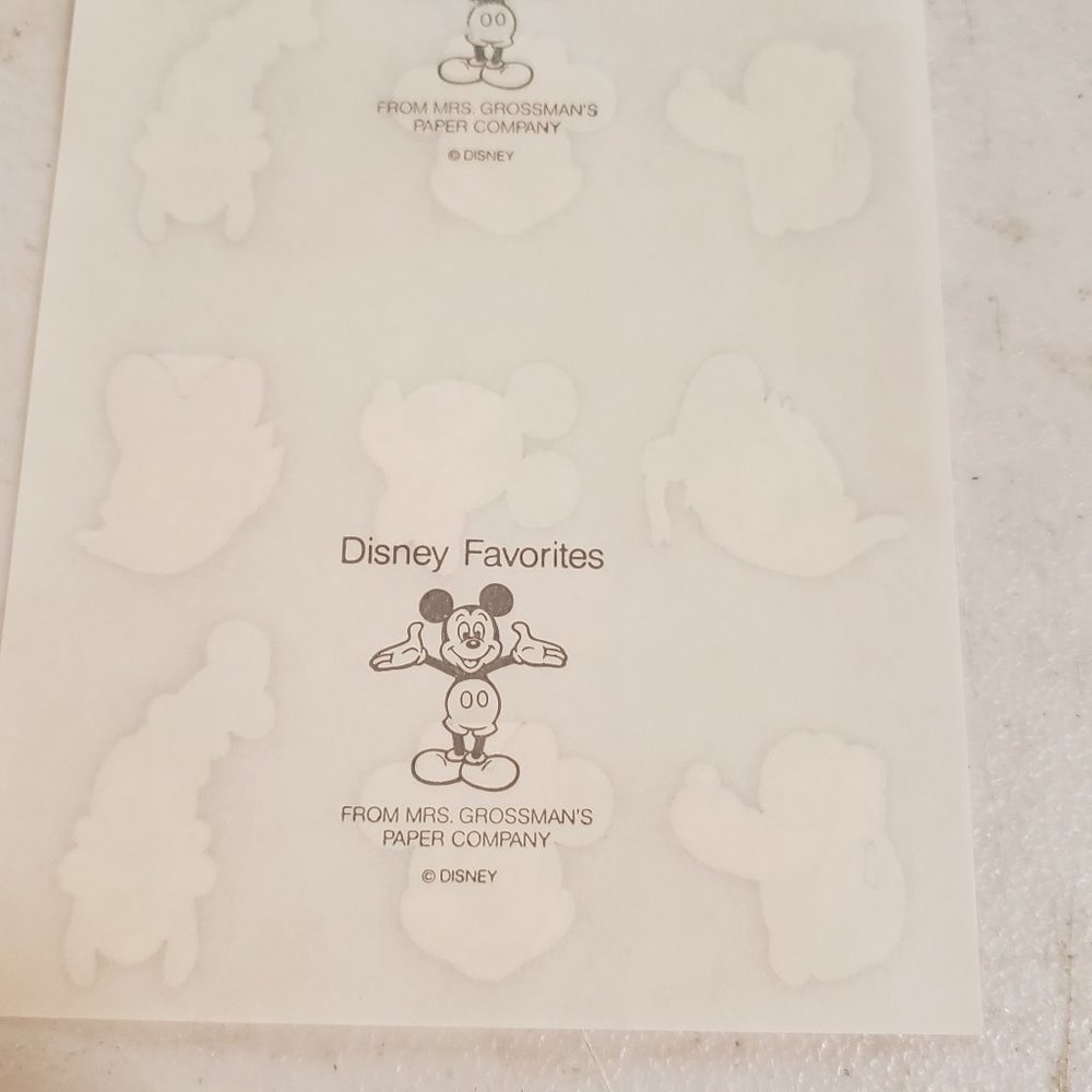 Disney Mrs. Grossmans strip lot Mickey Minnie - Picture 7 of 8